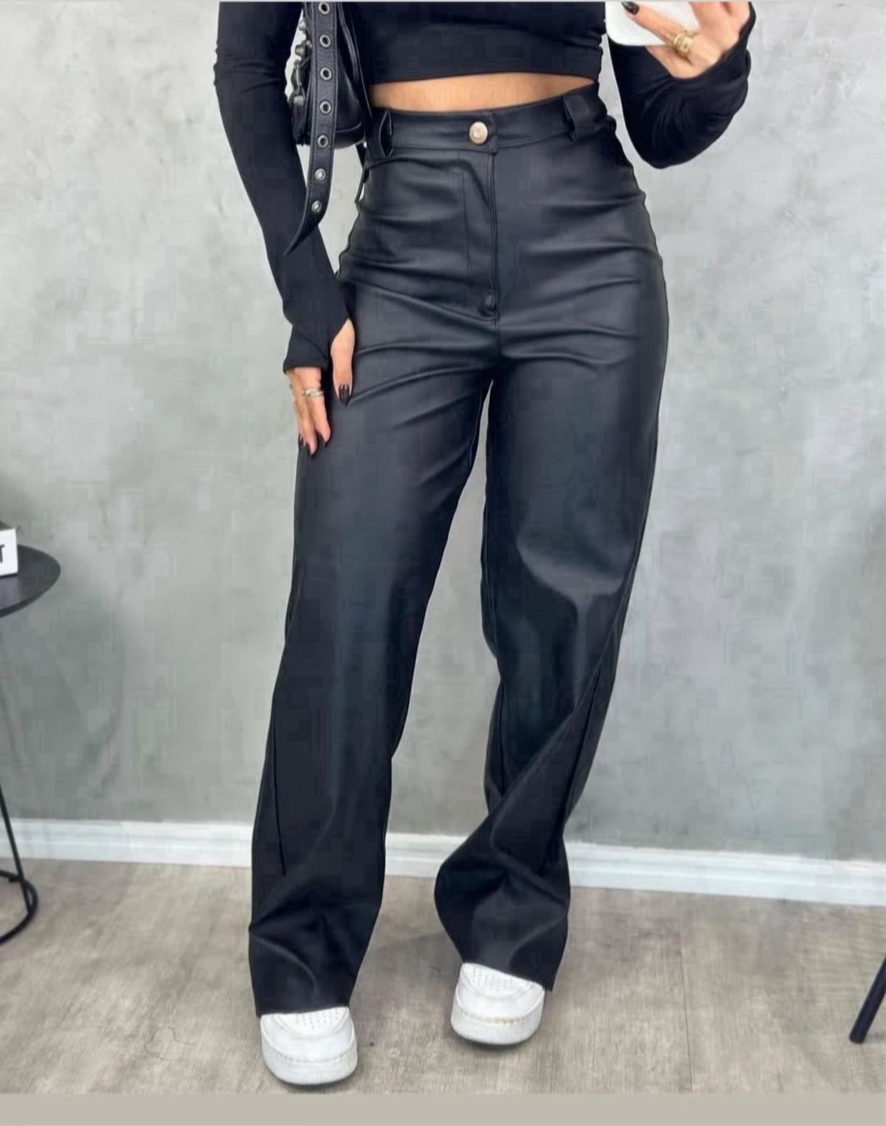 2E0D313D-DCF9-4F5A-A0B6-3A973B255FE2 Calça Wide Leg - Imagem 1